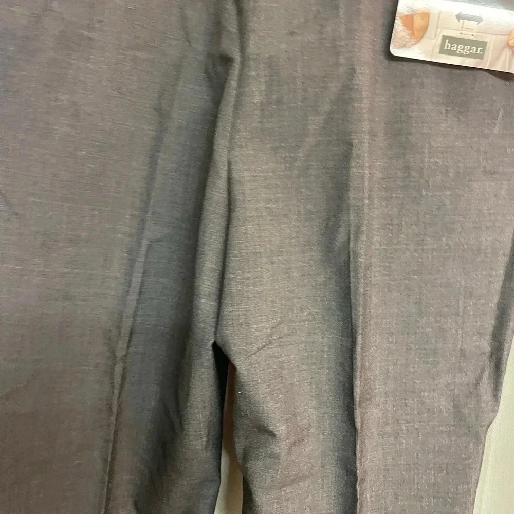 NWT men’s Hagger black label comfort fit waist charcoal size 42Wx30L